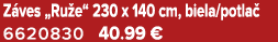 Z ves „Ru e“ 230 x 140 cm, biela/potla 6620830 40.99 €