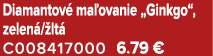 Diamantov ma ovanie „Ginkgo“, zelen / lt  C008417000 6.79 €