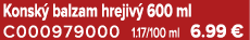 Konsk balzam hrejiv  600 ml C000979000 1.17/100 ml 6.99 €