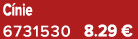 C nie 6731530 8.29 €