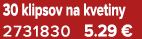 30 klipsov na kvetiny 2731830 5.29 €