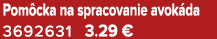Pom cka na spracovanie avok da 3692631 3.29 €