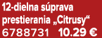 12 dielna s prava prestierania „Citrusy“ 6788731 10.29 €