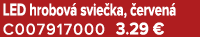 LED hrobov svie ka,  erven  C007917000 3.29 €
