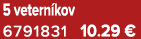 5 vetern kov 6791831 10.29 €