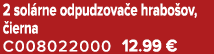 2 sol rne odpudzova e hrabo ov, ierna C008022000 12.99 €