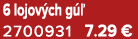6 lojov ch g  2700931 7.29 €