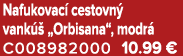 Nafukovac cestovn  vank   „Orbisana“, modr  C008982000 10.99 €