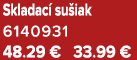 Skladac su iak 6140931 48.29 € 33.99 €