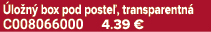  lo n box pod poste , transparentn  C008066000 4.39 €