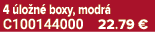 4 lo n  boxy, modr  C100144000 22.79 €