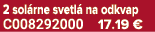 2 sol rne svetl na odkvap C008292000 17.19 €