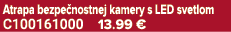 Atrapa bezpe nostnej kamery s LED svetlom C100161000 13.99 €