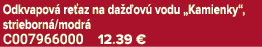 Odkvapov re az na da  ov  vodu „Kamienky“, strieborn /modr  C007966000 12.39 €
