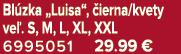 Bl zka „Luisa“, ierna/kvety ve . S, M, L, XL, XXL 6995051 29.99 €