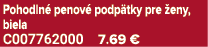 Pohodln penov  podp tky pre  eny, biela C007762000 7.69 €