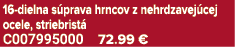 16 dielna s prava hrncov z nehrdzavej cej ocele, striebrist C007995000 72.99 €
