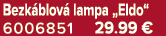 Bezk blov lampa „Eldo“ 6006851 29.99 €