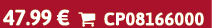 47.99 €  CP08166000