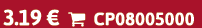 3.19 €  CP08005000