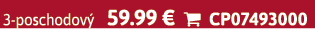 3 poschodov 59.99 €  CP07493000