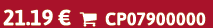21.19 €  CP07900000
