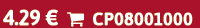4.29 €  CP08001000