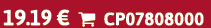19.19 €  CP07808000