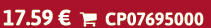 17.59 €  CP07695000