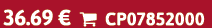 36.69 €  CP07852000