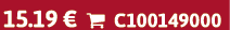 15.19 €  C100149000