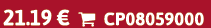 21.19 €  CP08059000
