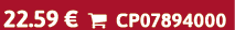 22.59 €  CP07894000
