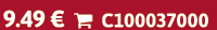 9.49 €  C100037000