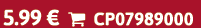 5.99 €  CP07989000