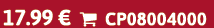 17.99 €  CP08004000