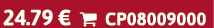 24.79 €  CP08009000