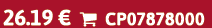 26.19 €  CP07878000
