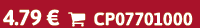 4.79 €  CP07701000