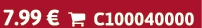 7.99 €  C100040000