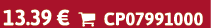 13.39 €  CP07991000