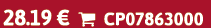28.19 €  CP07863000