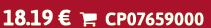 18.19 €  CP07659000