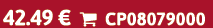 42.49 €  CP08079000