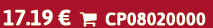 17.19 €  CP08020000