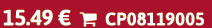 15.49 €  CP08119005