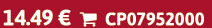 14.49 €  CP07952000