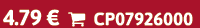 4.79 €  CP07926000