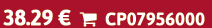 38.29 €  CP07956000