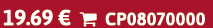 19.69 €  CP08070000